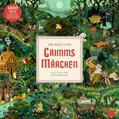 Laurence King Die Welt von Grimms Märchen: Ein 1000-Teile-Puzzle Laurence King Die Welt von Grimms Märchen: Ein 1000-Teile-Puzzle