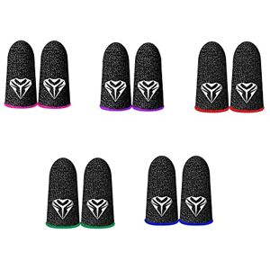 10PCS Gaming Finger Superconducting Electric Fibre 28 Sleeve Breathable Fingertips for PUBG Mobile Games