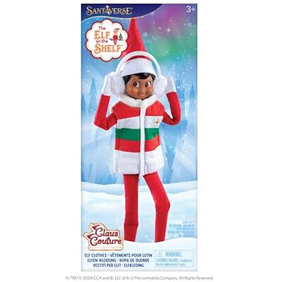 The Elf on the Shelf ® Claus Couture® vinterpromenad Dunväst och öronskydd Scout Elf outfit The Elf on the Shelf ® Claus Couture® vinterpromenad Dunväst och öronskydd Scout Elf outfit