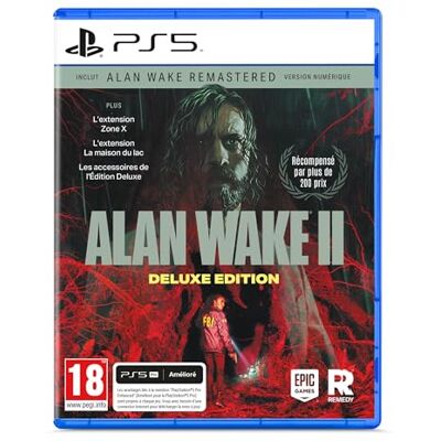 Epic Games Just For Games videospel Playstation 5 Alan Wake 2 Deluxe Edition EAN: 5056635609342 Epic Games Just For Games videospel Playstation 5 Alan Wake 2 Deluxe Edition EAN: 5056635609342