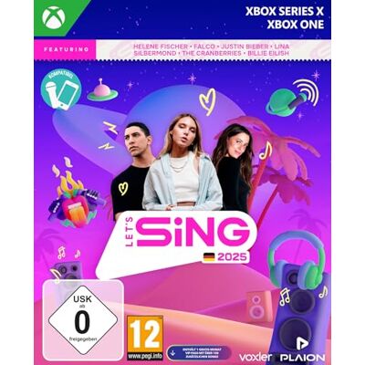 Låt oss sjunga 2025 tysk version (Xbox One/Xbox-serien X) Låt oss sjunga 2025 tysk version (Xbox One/Xbox-serien X)