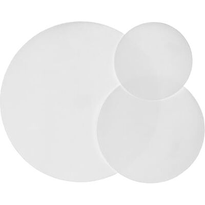 Macherey & Nagel ML-0285 cellulosa slätt runt filter, kvävefritt, vit, sort MN 321, snabb (5 s), 5,5 cm diameter, 100 stycken Macherey & Nagel ML-0285 cellulosa slätt runt filter, kvävefritt, vit, sort MN 321, snabb (5 s), 5,5 cm diameter, 100 stycken