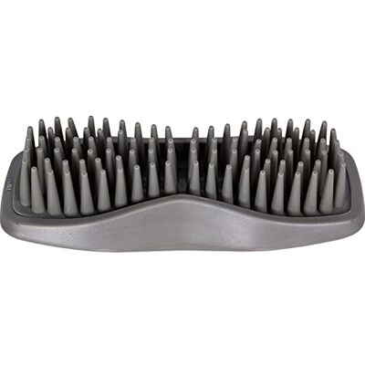 Wahl Rubber Curry Brush for Horses, avlägsnar lös päls och smuts Ansikte och kropp, ergonomiskt handtag, mjuk gummibelagd yta, modern design, hästskötsel, pälsvård Wahl Rubber Curry Brush for Horses, avlägsnar lös päls och smuts Ansikte och kropp, ergonomiskt handtag, mjuk gummibelagd yta, modern design, hästskötsel, pälsvård