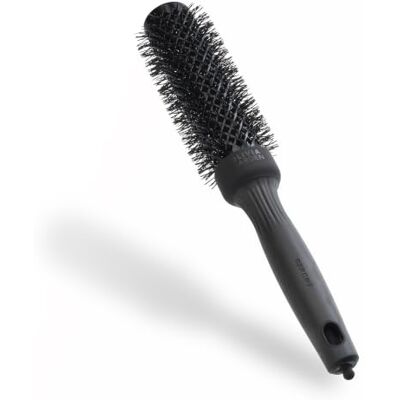 Olivia Garden Expert Blowout Speed Black Label – Matt svart 35 Keramisk rundborste med extra lång kropp för 25% snabbare föningar Olivia Garden Expert Blowout Speed Black Label – Matt svart 35 Keramisk rundborste med extra lång kropp för 25% snabbare föningar