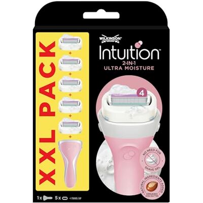 Wilkinson Sword Intuition Ultra Moisture kvinnors hyvel - Kvinnors hyvel Wilkinson Sword Intuition Ultra Moisture kvinnors hyvel - Kvinnors hyvel