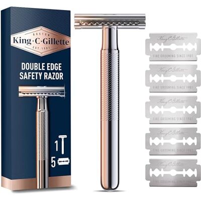 Gillette 7702018541676 Rakhyvel, Silver, 6.1 x 3.12 x 14.2 cm Gillette 7702018541676 Rakhyvel, Silver, 6.1 x 3.12 x 14.2 cm