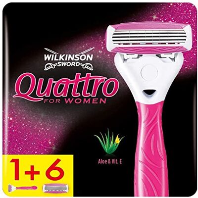 Wilkinson Sword Quattro For Women Sensitive Wilkinson Sword Quattro For Women Sensitive