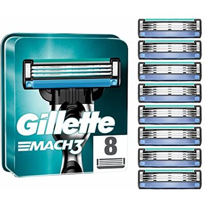 Gillette Cargador Mach-3-8 Unid Gillette Cargador Mach-3-8 Unid