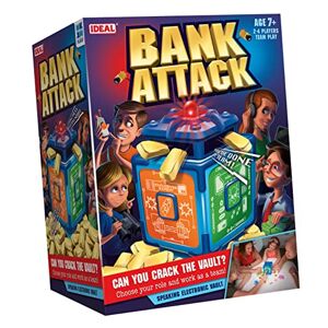 John Adams IDEAL, Bank Attack: The electronic, cooperative escape game!, Family Games, For 2-4 Players, Ages 7+