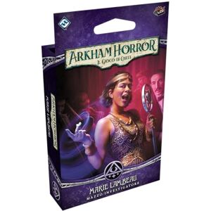 Asmodee – Arkham Horror: The Carte-spelet: Marie Lambeau – Undersökare, kortspel, 14+ år, 1–4 spelare, 60–120 min, italiensk utgåva Asmodee – Arkham Horror: The Carte-spelet: Marie Lambeau – Undersökare, kortspel, 14+ år, 1–4 spelare, 60–120 min, italiensk utgåva