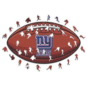 ICONIC Puzzles - New York Giants - NFL Logga Träpussel - Storlek S ICONIC Puzzles - New York Giants - NFL Logga Träpussel - Storlek S