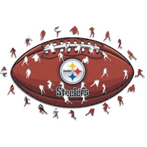 ICONIC Puzzles - Steelers - NFL Logotyp Träpussel - M (270 delar) - Pussel ICONIC Puzzles - Steelers - NFL Logotyp Träpussel - M (270 delar) - Pussel