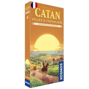 Asmodee Catan Städer och riddare Expansion: 5-6 spelare Brädspel Strategiskt brädspel för vuxna och barn från 10 år svensk version Asmodee Catan Städer och riddare Expansion: 5-6 spelare Brädspel Strategiskt brädspel för vuxna och barn från 10 år svensk version