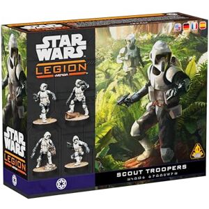 Asmodee Atomic Mass Games, Star Wars: Legion Scout Troopers (Scout Truppes), expansion, surfplatta, 2 spelare, 14+ år, 120–180 minuter, tyska, flerspråkig Asmodee Atomic Mass Games, Star Wars: Legion Scout Troopers (Scout Truppes), expansion, surfplatta, 2 spelare, 14+ år, 120–180 minuter, tyska, flerspråkig
