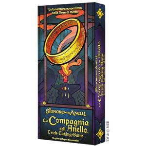 Asmodee Ringföretaget: Trick Taking Game, Bordsspel, 1 till 4 spelare, 12 år och italiensk utgåva Asmodee Ringföretaget: Trick Taking Game, Bordsspel, 1 till 4 spelare, 12 år och italiensk utgåva