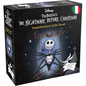 Asmodee Nightmare Before Christmas brädspel, 2–6 spelare, 12+ år gammal, italiensk utgåva Asmodee Nightmare Before Christmas brädspel, 2–6 spelare, 12+ år gammal, italiensk utgåva