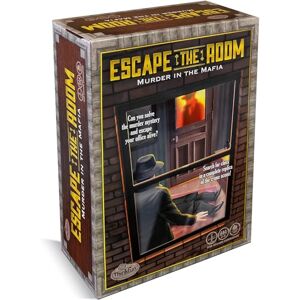 ThinkFun Escape The Room, Mafia-mord, brädspel för hela familjen, 1-3 spelare, presentidé för vuxna och tonåringar 14+ år, italiensk utgåva ThinkFun Escape The Room, Mafia-mord, brädspel för hela familjen, 1-3 spelare, presentidé för vuxna och tonåringar 14+ år, italiensk utgåva