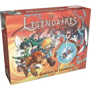 Asmodee Black Book Editions The Legendaries The Adventure Game: The Gantelet de Ligamor brädspel rollspel från 7 år 3 till 6 spelare svensk version Asmodee Black Book Editions The Legendaries The Adventure Game: The Gantelet de Ligamor brädspel rollspel från 7 år 3 till 6 spelare svensk version