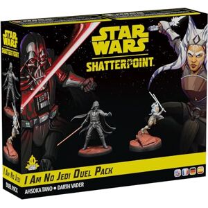 Asmodee Atomic Mass Games Star Wars Shatterpoint I Am No Jedi Duel Pack Miniatures Duel Expansion For Star Wars Shatterpoint Miniatures Game 2 Players 90 Minutes Asmodee Atomic Mass Games Star Wars Shatterpoint I Am No Jedi Duel Pack Miniatures Duel Expansion For Star Wars Shatterpoint Miniatures Game 2 Players 90 Minutes