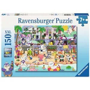 Ravensburger Kinderpuzzle 150 XXL Teile Spaß an der Strandpromenade Ravensburger Kinderpuzzle 150 XXL Teile Spaß an der Strandpromenade