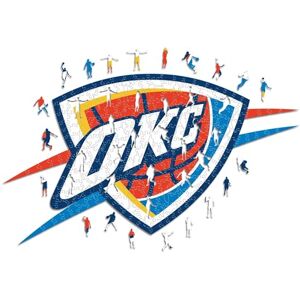 ICONIC Puzzles - Oklahoma City Thunder Logga - 500 Bitar ICONIC Puzzles - Oklahoma City Thunder Logga - 500 Bitar