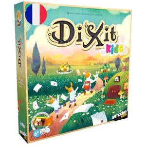 Asmodee Dixit Kids Libellud Samarbetsspel för barn brädspel för familjen illustrerade bilder från 6 år 3 till 6 spelare 25 min svensk version. Asmodee Dixit Kids Libellud Samarbetsspel för barn brädspel för familjen illustrerade bilder från 6 år 3 till 6 spelare 25 min svensk version.