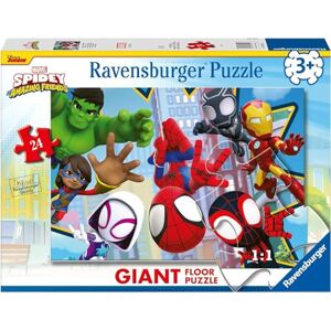 Ravensburger Spy pussel, Giant Golv Collection, Presentidé för barn 3+ år, Pedagogiskt och stimulerande spel, 24 gigantiska bitar, 70x50 cm Ravensburger Spy pussel, Giant Golv Collection, Presentidé för barn 3+ år, Pedagogiskt och stimulerande spel, 24 gigantiska bitar, 70x50 cm