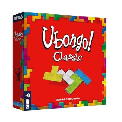 Devir Ubongo Classic, The Great Classic Del Piazzamento Tessere, italiensk utgåva Devir Ubongo Classic, The Great Classic Del Piazzamento Tessere, italiensk utgåva