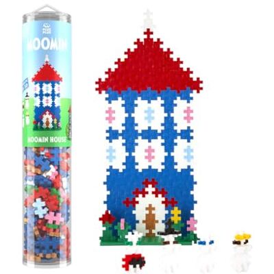 Plus-Plus PLUS PLUS Muminhuset Mumin 270 bitar Puzzle by Number Byggklossar, Bygga, Utvecklande leksaker för barn, Producerat i Danmark Plus-Plus PLUS PLUS Muminhuset Mumin 270 bitar Puzzle by Number Byggklossar, Bygga, Utvecklande leksaker för barn, Producerat i Danmark