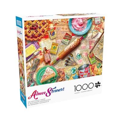 Buffalo Games Aimee Stewart The Nostalgic Baker (2024) 1000 Piece Jigsaw Puzzle for Adults -Challenging Puzzle Perfect for Game Nights Finished Size is 26.75 x 19.75 Buffalo Games Aimee Stewart The Nostalgic Baker (2024) 1000 Piece Jigsaw Puzzle for Adults -Challenging Puzzle Perfect for Game Nights Finished Size is 26.75 x 19.75