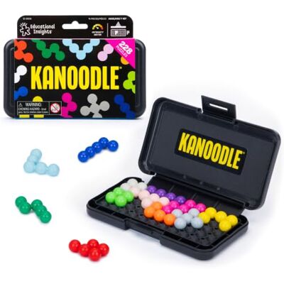 Educational Insights Kanoodle Logikspel, Flerfärgad, Från 7 år Välj en utmaning, placera de angivna bitarna och fyll i det återstående utrymmet samtidigt som du tränar logik och rumsligt Educational Insights Kanoodle Logikspel, Flerfärgad, Från 7 år Välj en utmaning, placera de angivna bitarna och fyll i det återstående utrymmet samtidigt som du tränar logik och rumsligt