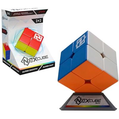 Bizak Nexcube 2 x 2 Classic, The Cube för Speedcubers. Maximal hastighet, inga klistermärken med exakt positionering och dubbeljusteringssystem, flerfärgad (64559899) Bizak Nexcube 2 x 2 Classic, The Cube för Speedcubers. Maximal hastighet, inga klistermärken med exakt positionering och dubbeljusteringssystem, flerfärgad (64559899)