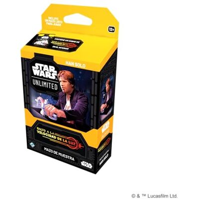 Fantasy Flight Games Star Wars Unlimited samlarkortspel hoppar med ljusets hastighet Mazo Han Solo Från 12 år för 2 spelare 30 minuter per spel Svenska Fantasy Flight Games Star Wars Unlimited samlarkortspel hoppar med ljusets hastighet Mazo Han Solo Från 12 år för 2 spelare 30 minuter per spel Svenska