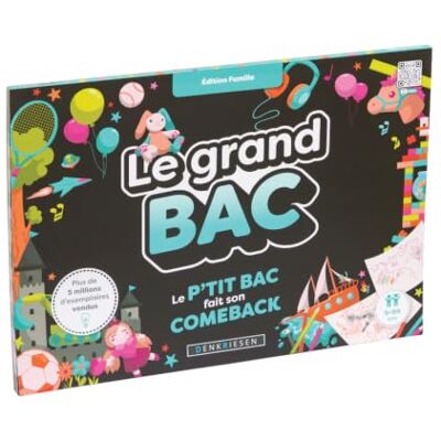 DENKRIESEN Den stora familjebrickan brädspel Originalkategorier Färdiga att spela Perfekt mellan vänner eller familj Ambiance Barndomstema Från 9 år DENKRIESEN Den stora familjebrickan brädspel Originalkategorier Färdiga att spela Perfekt mellan vänner eller familj Ambiance Barndomstema Från 9 år
