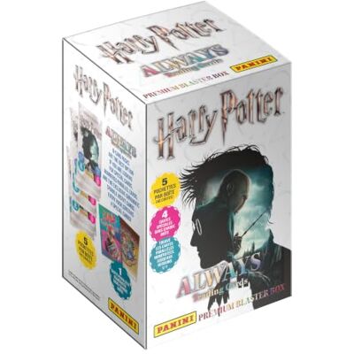Panini Harry Potter Always Trading Cards Blaster Box med 5 premiumfickor (8 kort per ficka) Panini Harry Potter Always Trading Cards Blaster Box med 5 premiumfickor (8 kort per ficka)