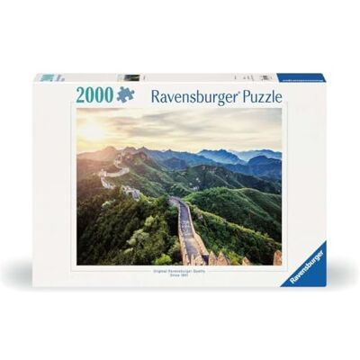 Ravensburger Pussel 17114 – kinesisk vägg i solljus – 2000 bitar pussel för barn och vuxna från 14 år Ravensburger Pussel 17114 – kinesisk vägg i solljus – 2000 bitar pussel för barn och vuxna från 14 år