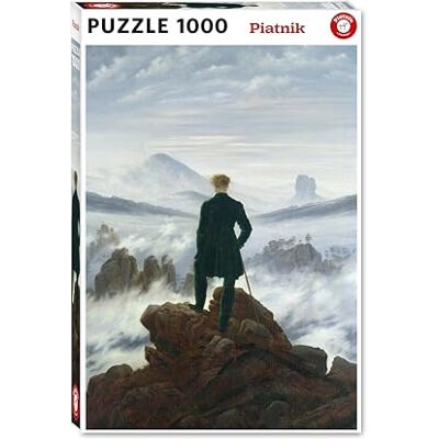 Piatnik Friedrich - Pussel med 1000 bitar - Wanderer Über Dem Nebelmeer Piatnik Friedrich - Pussel med 1000 bitar - Wanderer Über Dem Nebelmeer