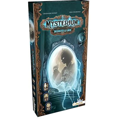 Asmodee Libellud, Mysterium Secrets and Lies Board Game EXPANSION, Ages 10 and up, 2-7 Players, Average Playtime 42 Minutes Asmodee Libellud, Mysterium Secrets and Lies Board Game EXPANSION, Ages 10 and up, 2-7 Players, Average Playtime 42 Minutes