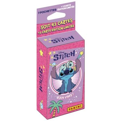 Panini Stitch Trading Cards 2 blister, 7 fickor + 1 kort i begränsad utgåva Panini Stitch Trading Cards 2 blister, 7 fickor + 1 kort i begränsad utgåva