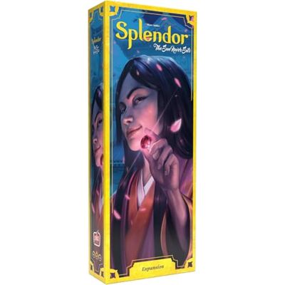 Asmodee Splendor: Le Soleil ne se Couche Jamais (FR) Strategisk kortspelsexpansion för åldrarna 10+, 2-4 spelare Asmodee Splendor: Le Soleil ne se Couche Jamais (FR) Strategisk kortspelsexpansion för åldrarna 10+, 2-4 spelare