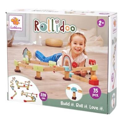 Eichhorn Rollidoo Set 35 St Från 2 År, Tillverkad I Trä Eichhorn Rollidoo Set 35 St Från 2 År, Tillverkad I Trä