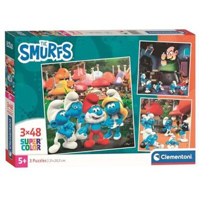 Clementoni 25792 Pussel - Smurfarna Clementoni 25792 Pussel - Smurfarna
