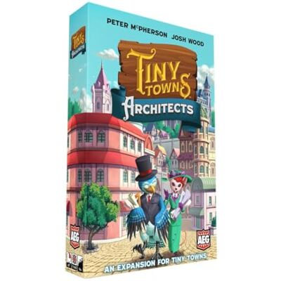 AEG Alderac Entertainment Group Tiny Towns Architects Board Game in English for All Family Strategic Competitive Game for 1-6 Players Adds 30 New Buildings and Monuments AEG Alderac Entertainment Group Tiny Towns Architects Board Game in English for All Family Strategic Competitive Game for 1-6 Players Adds 30 New Buildings and Monuments