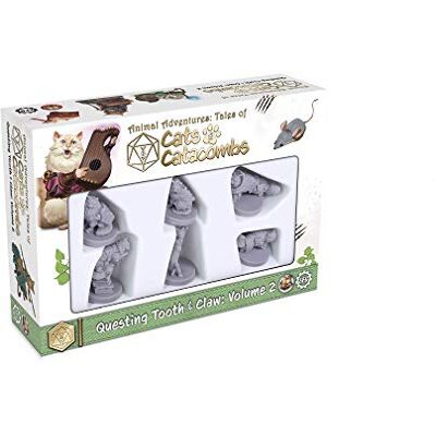 Steamforged Games Steamforged Cats and Catacombs: Volume 2,Grey Steamforged Games Steamforged Cats and Catacombs: Volume 2,Grey