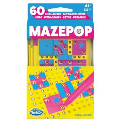 ThinkFun MAZEPOP Das herausfordernde Logikspiel ab 8 Jahre: Das herausfordernde Logikspiel für kluge Köpfe ThinkFun MAZEPOP Das herausfordernde Logikspiel ab 8 Jahre: Das herausfordernde Logikspiel für kluge Köpfe