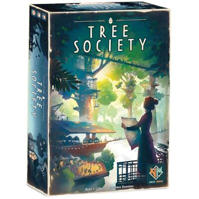Asmodee Tree Society Bordsspel, 8 år, 2 till 4 spelare, italiensk utgåva Asmodee Tree Society Bordsspel, 8 år, 2 till 4 spelare, italiensk utgåva