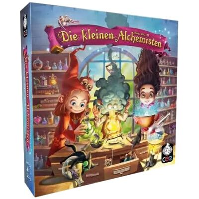 Czech Games Edition CGE De små alkemisterna – familjevänligt brädspel med pusselelement – deduktionsspel med gratis medföljande app för perfekt ingång – tyska – 2-4 spelare Czech Games Edition CGE De små alkemisterna – familjevänligt brädspel med pusselelement – deduktionsspel med gratis medföljande app för perfekt ingång – tyska – 2-4 spelare