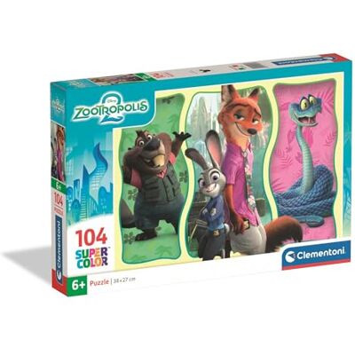Clementoni , PZL 104 ZOOTOPIA 2, 6 years, 25081 Clementoni , PZL 104 ZOOTOPIA 2, 6 years, 25081