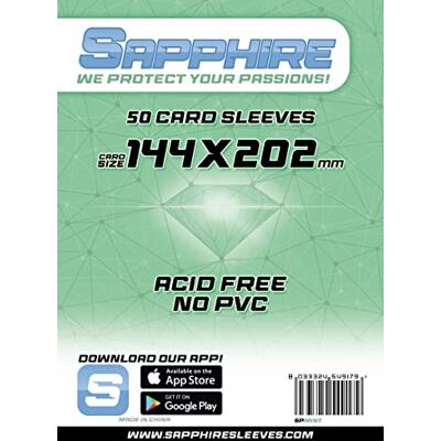 Red Glove 50 Safire Sleeves Mint 144 x 202 SPMINT Red Glove 50 Safire Sleeves Mint 144 x 202 SPMINT