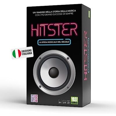 Rocco Giocattoli Yas Games- Hitster Core The Unico in Italian Musikspel för 2 till 10 spelare från 16 år Rocco Giocattoli Yas Games- Hitster Core The Unico in Italian Musikspel för 2 till 10 spelare från 16 år